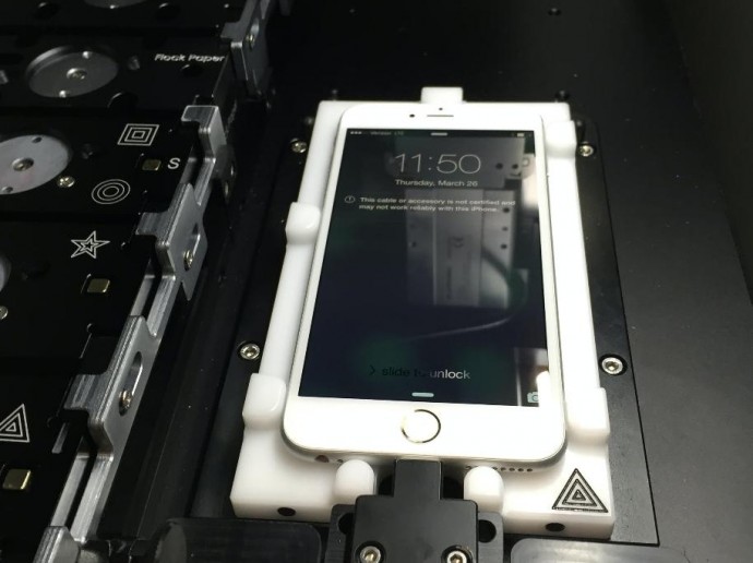 iPhone Calibration Machine