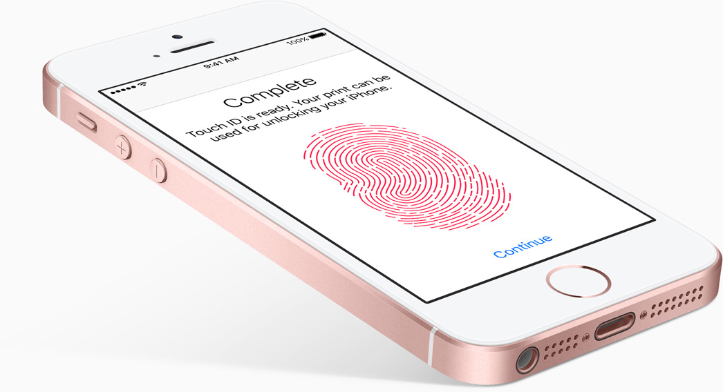 iPhone SE met Touch ID