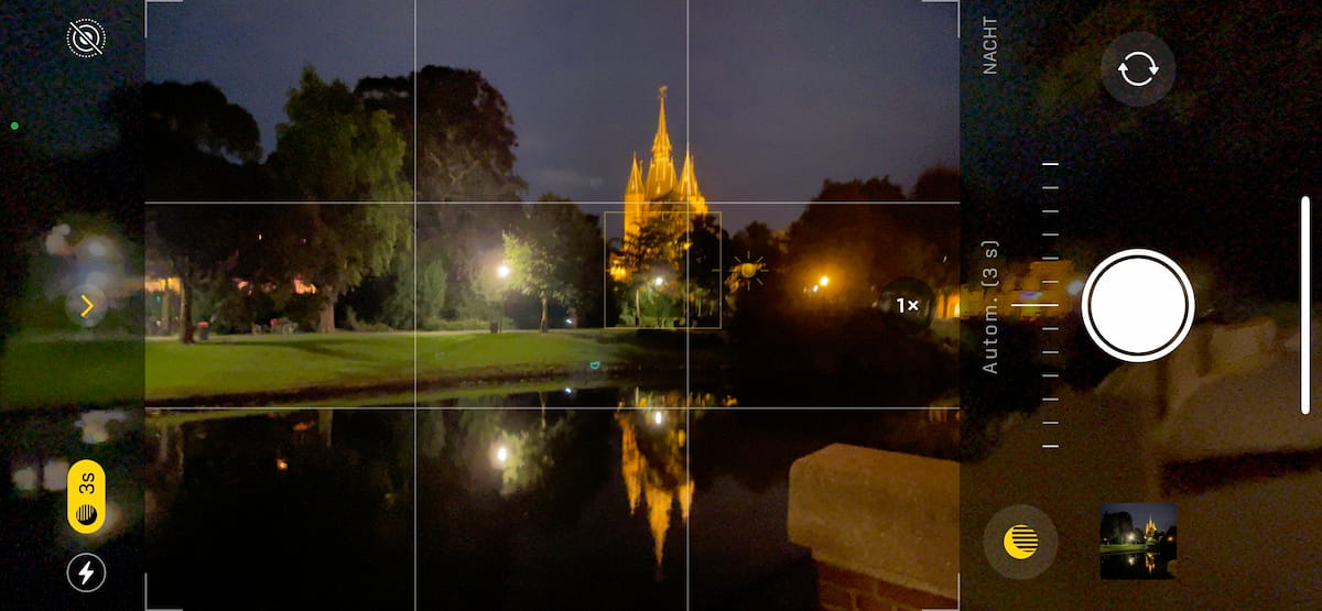 iPhone nachtmodus tips