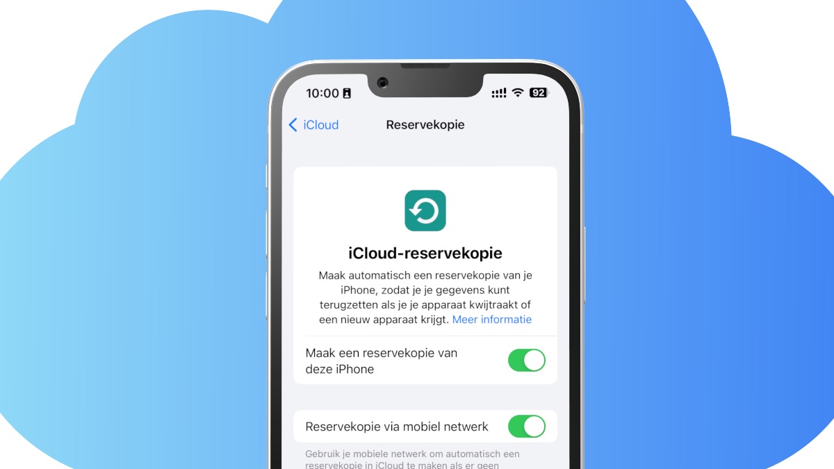 iOS 16.3 iCloud back-ups