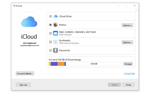 iCloud wachtwoorden chrome