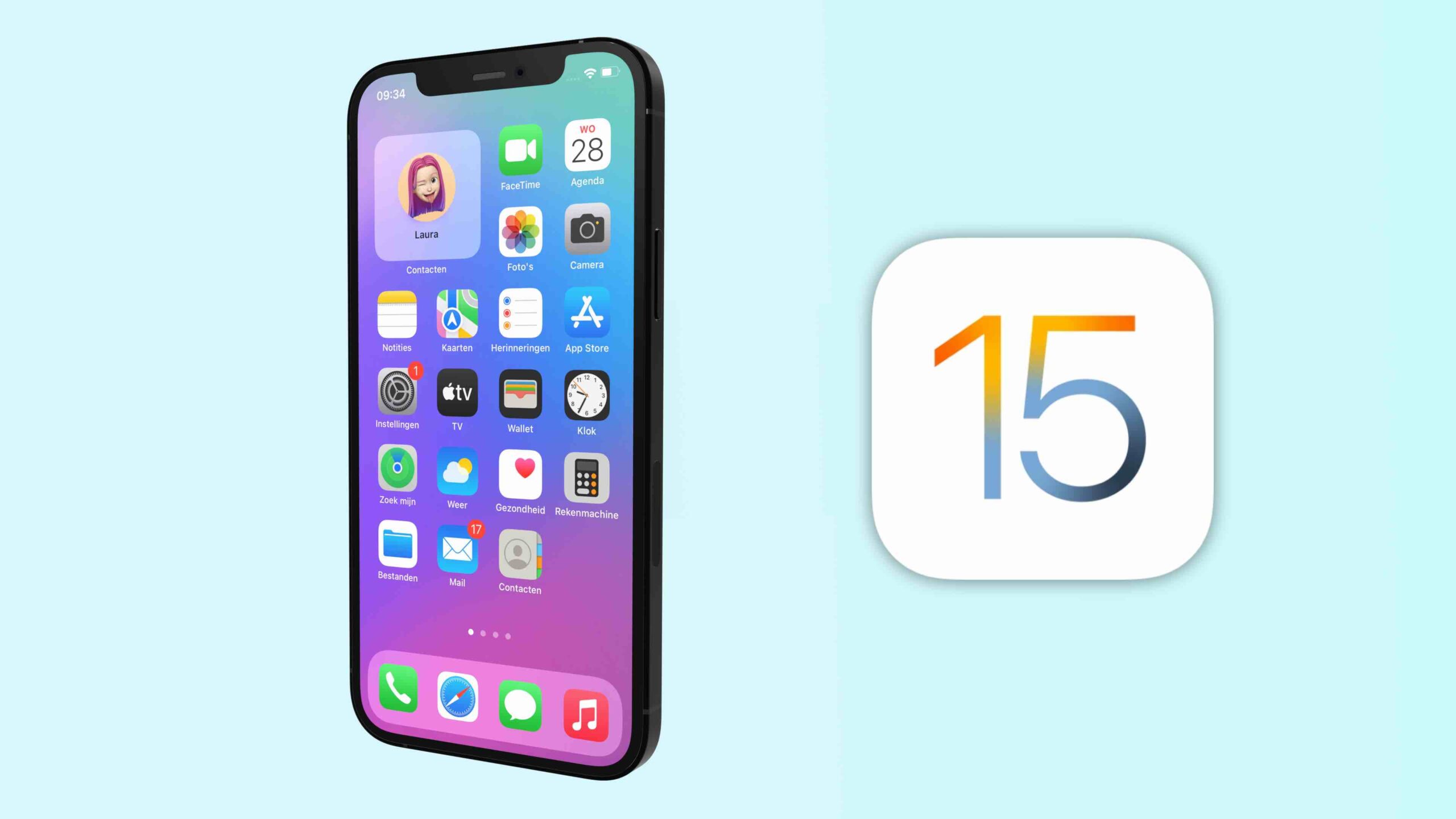 iOS 15 bèta 4