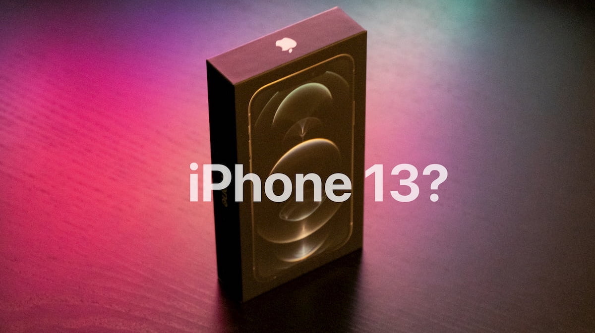 Geen nieuwe iPhone 13