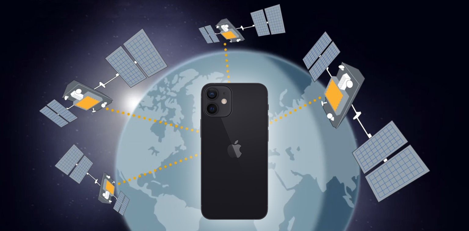 iPhone satelliet