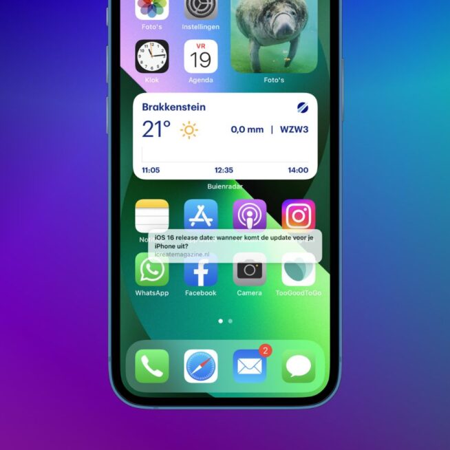 Drag & drop verplaats apps, tekst, foto's en meer op de iPhone iCreate