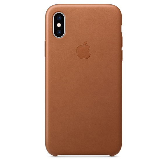 leren hoesje iPhone XS