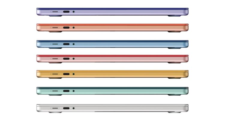 MacBook Air 2022 design