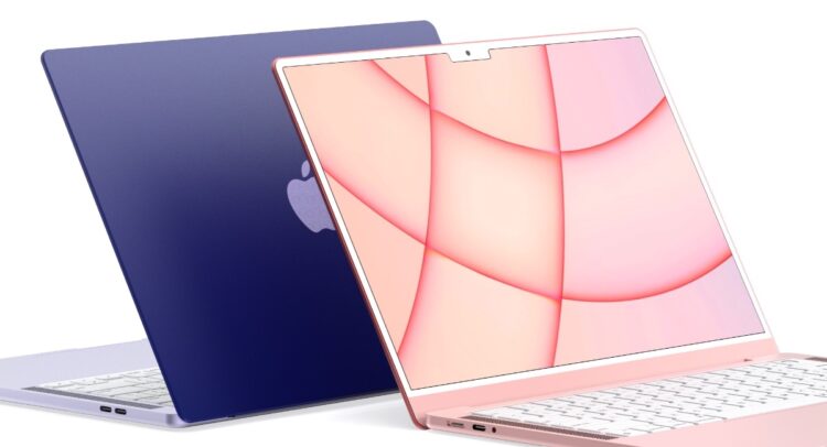 MacBook Air 2022 kleuren