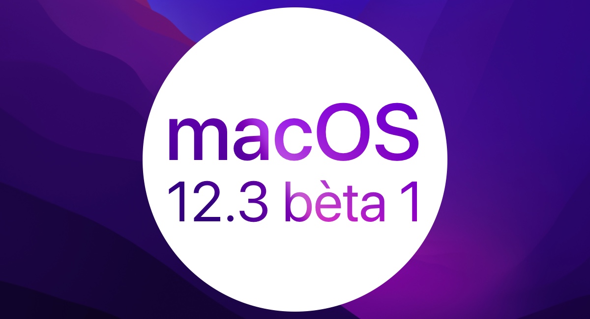 macOS 12.3 bèta