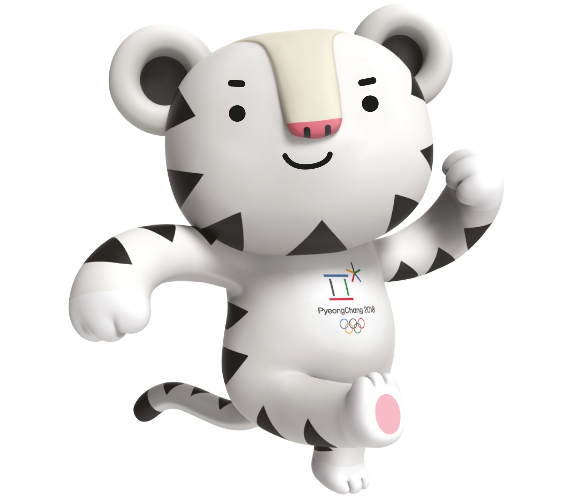 Mascotte olympische winterspelen 2018