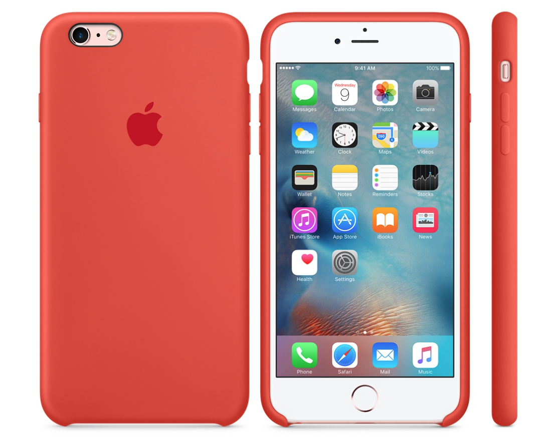 Siliconenhoesje voor de iPhone 6s Plus