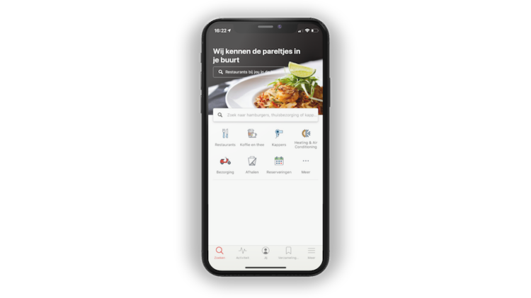 Restaurant apps Yelp