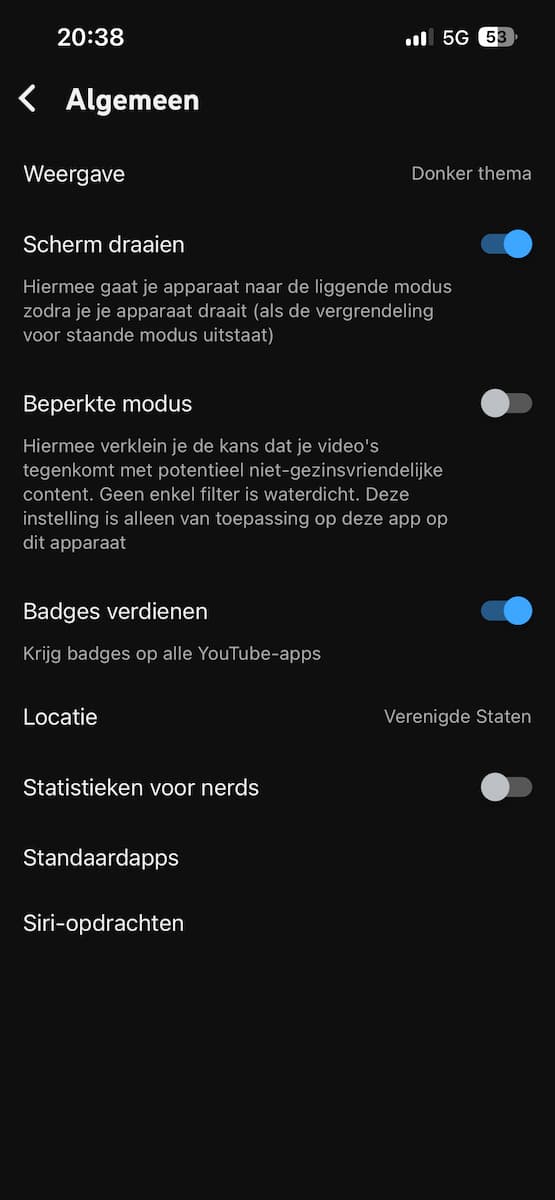 Instructiefoto: Staanderichtingsslot
