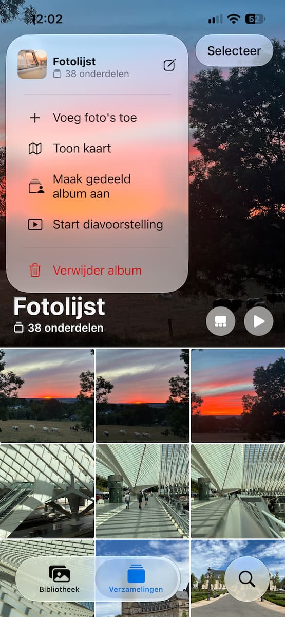 Instructiefoto: Diashow