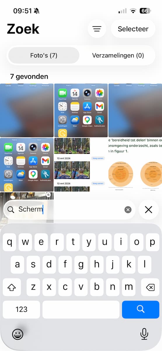 Instructiefoto: Zoeken