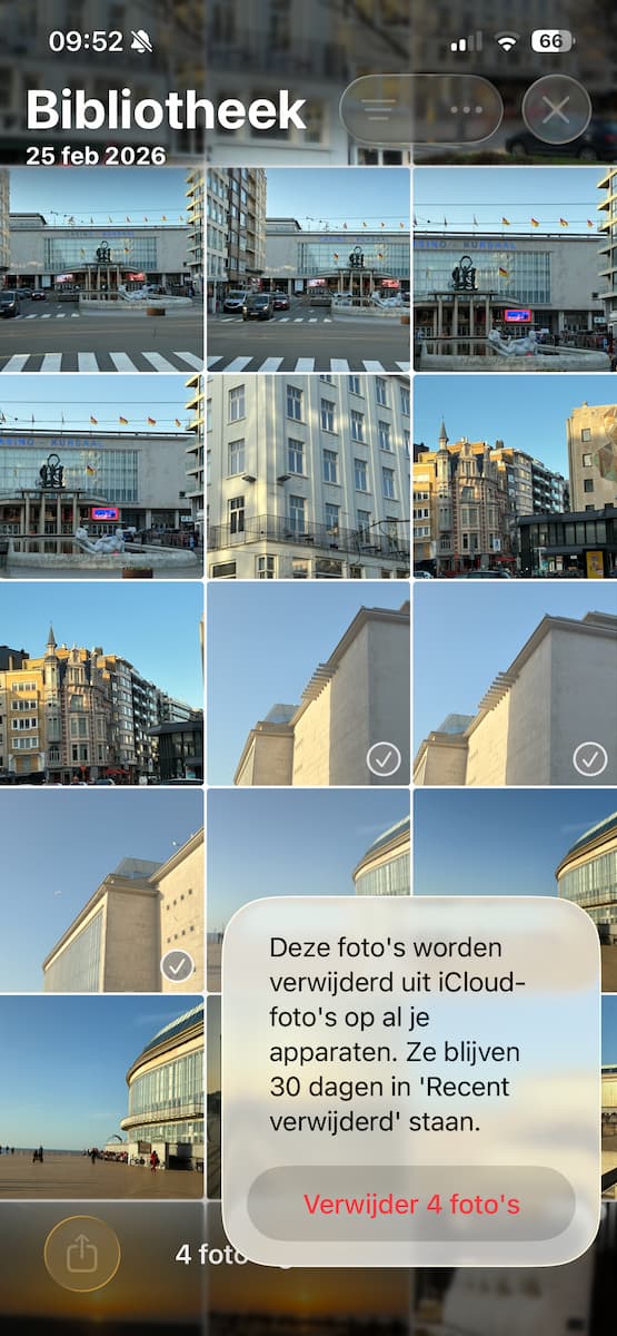 Instructiefoto: Verwijderen