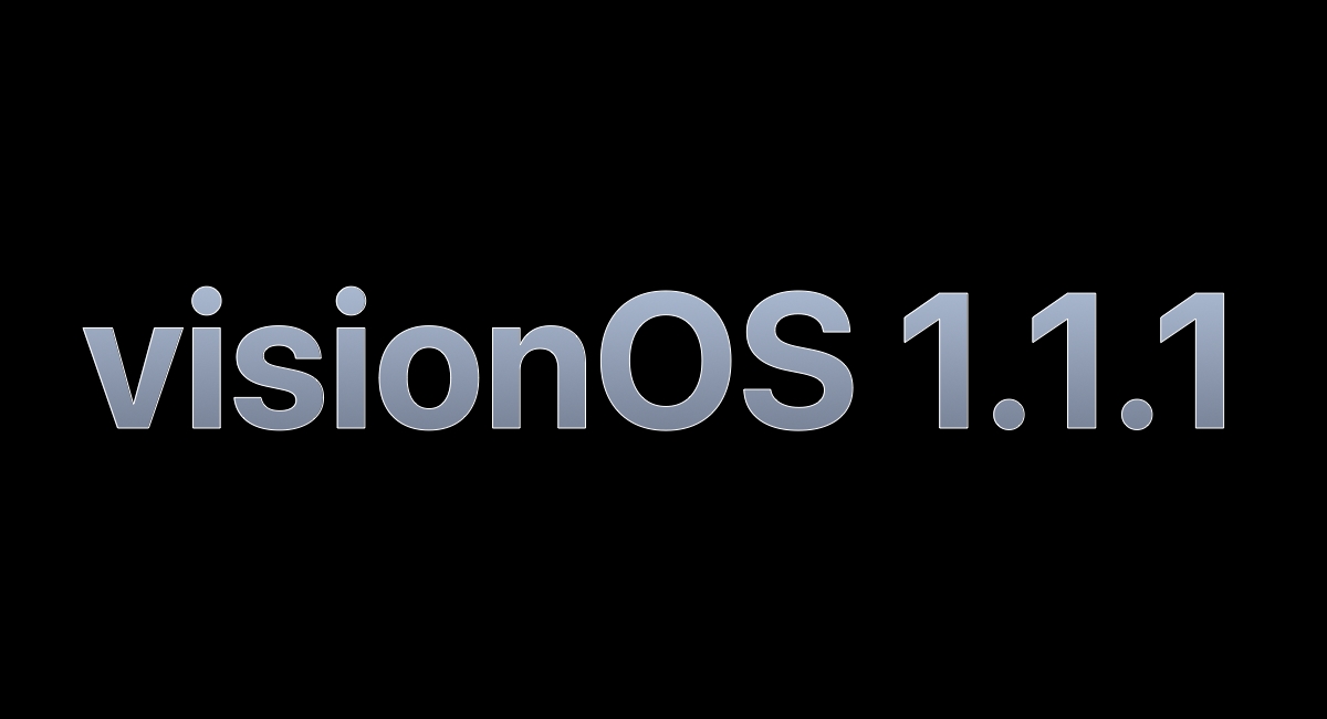 visionOS 1.1.1
