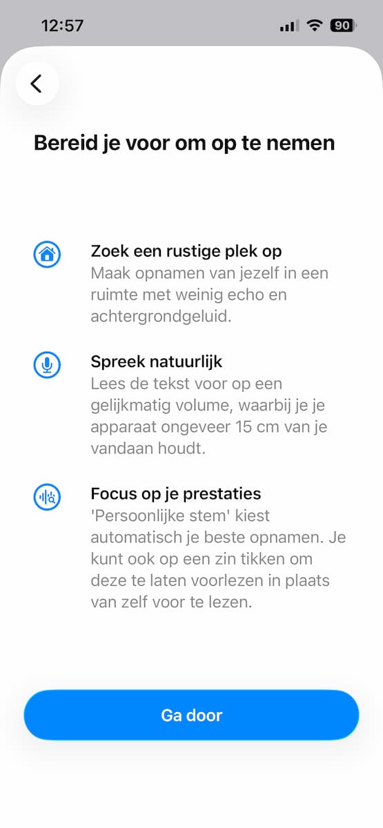 Instructiefoto: De voorbereiding