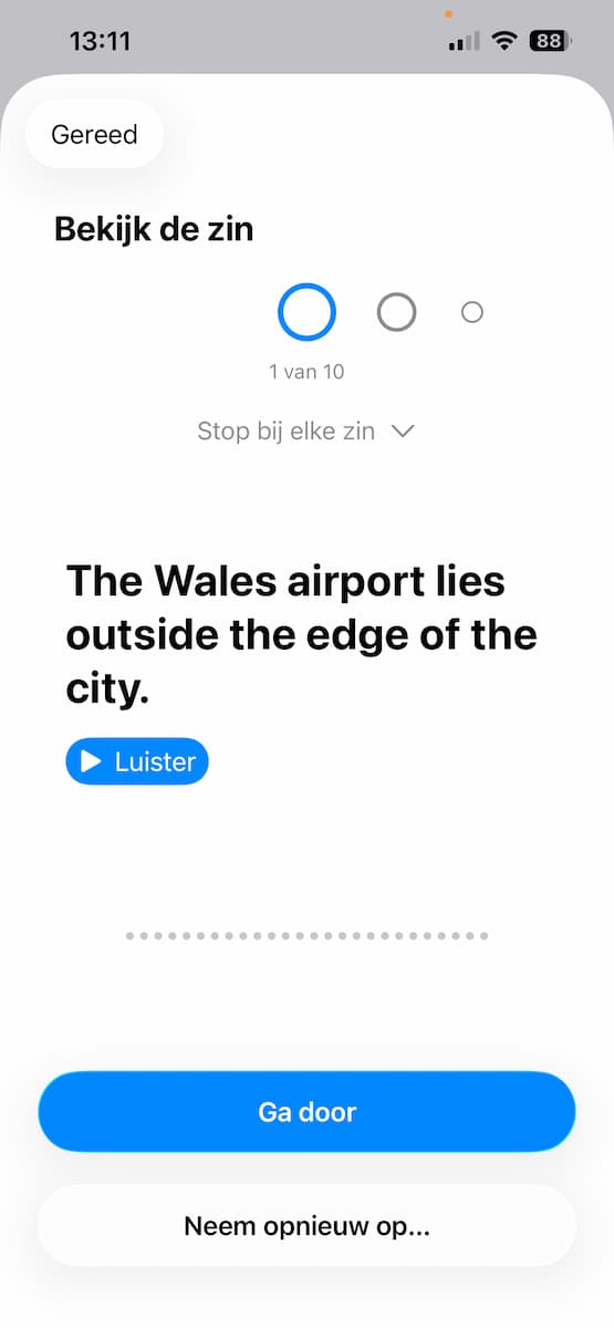Instructiefoto: Helemaal tevreden?