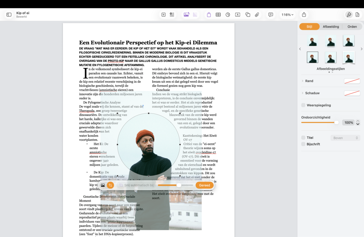 Instructiefoto: Foto