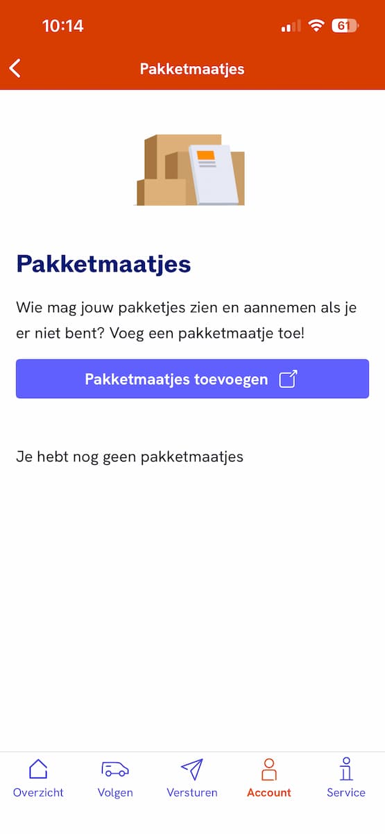 Instructiefoto: Pakketmaatjes