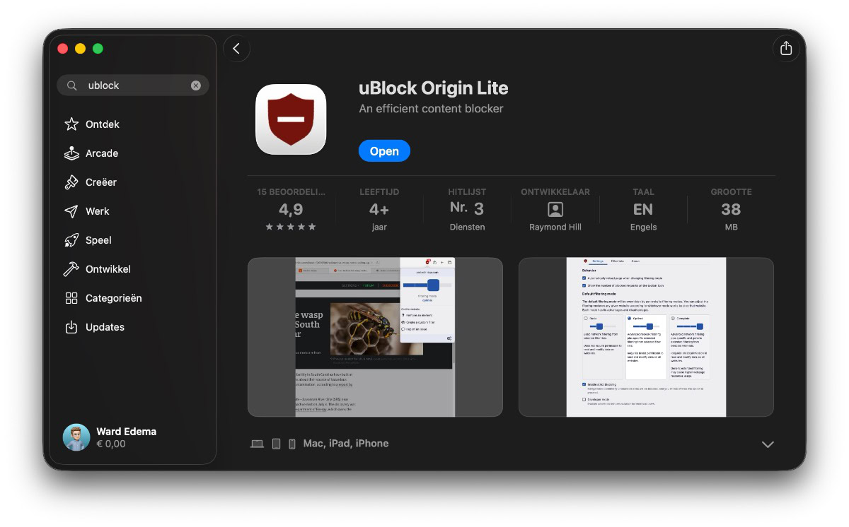 uBlock Origin Lite