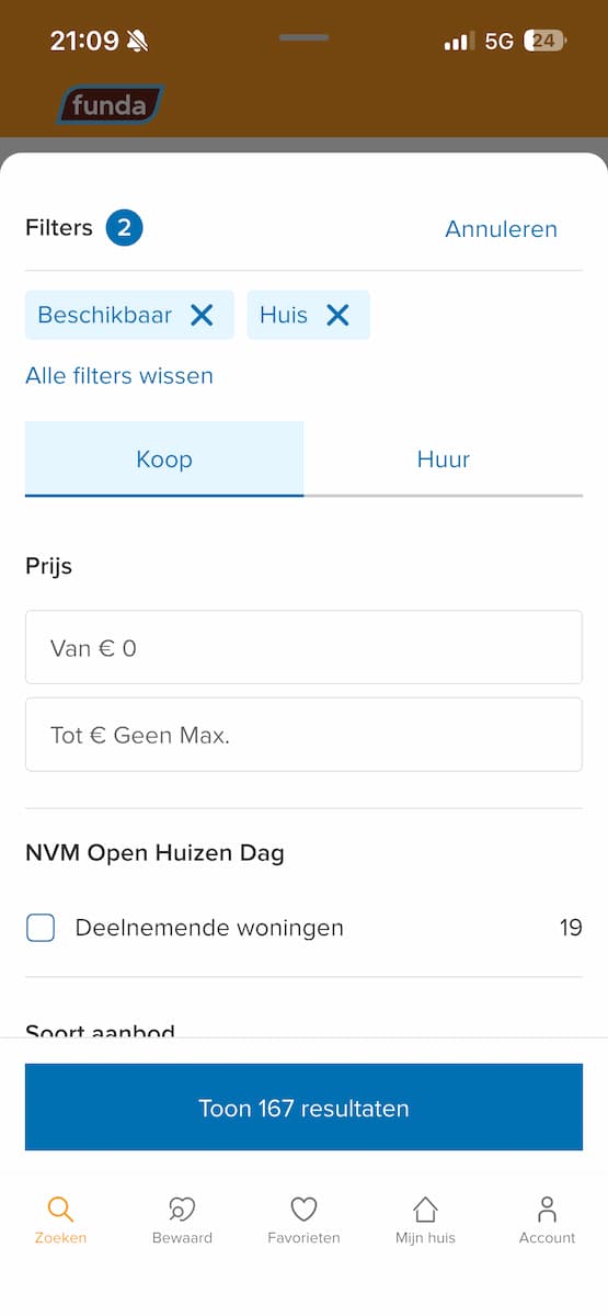 Instructiefoto: Filteren