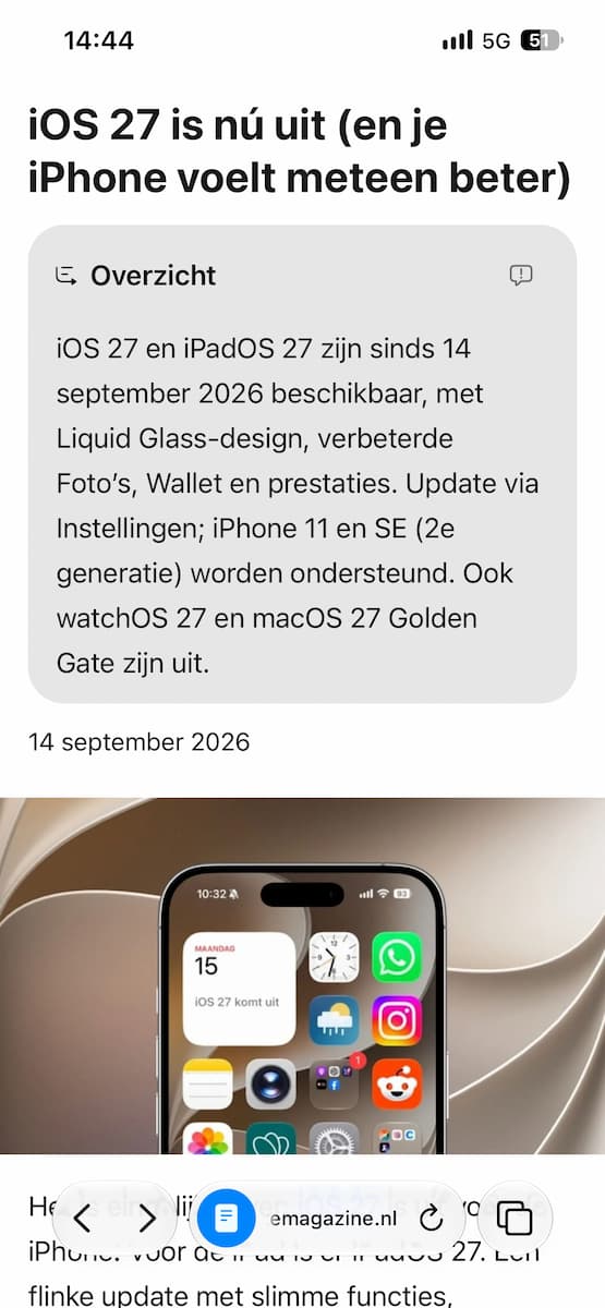 Instructiefoto: Een samenvatting maken