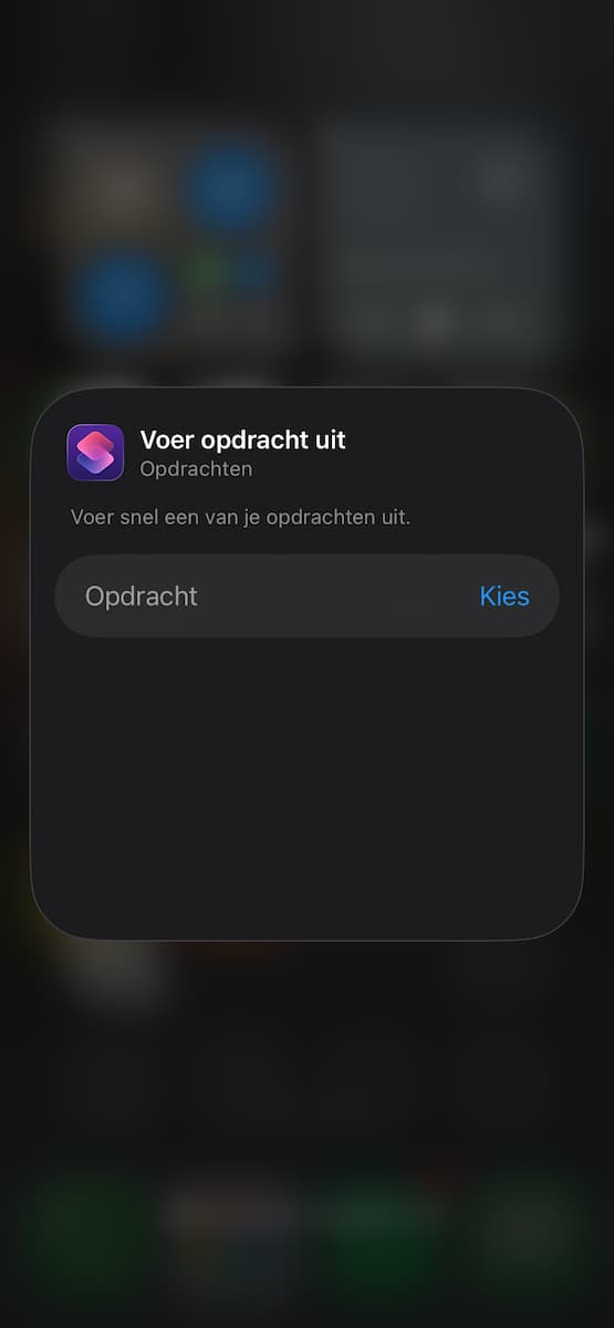 Instructiefoto: Welke dan?