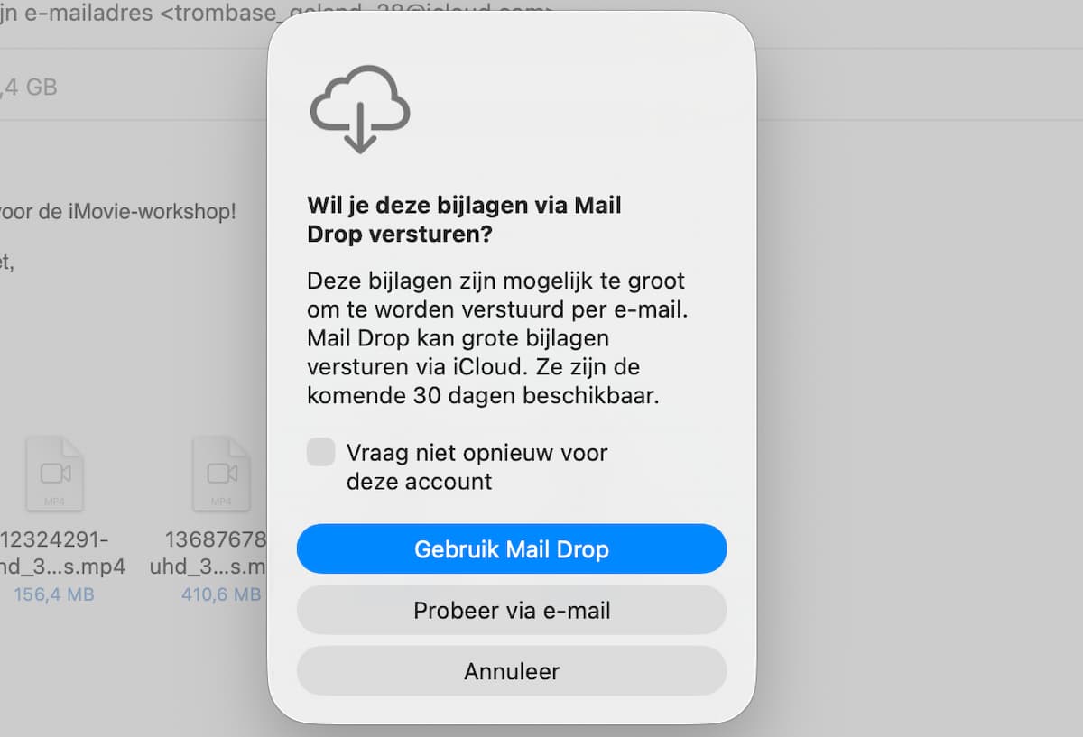 Instructiefoto: Mail Drop