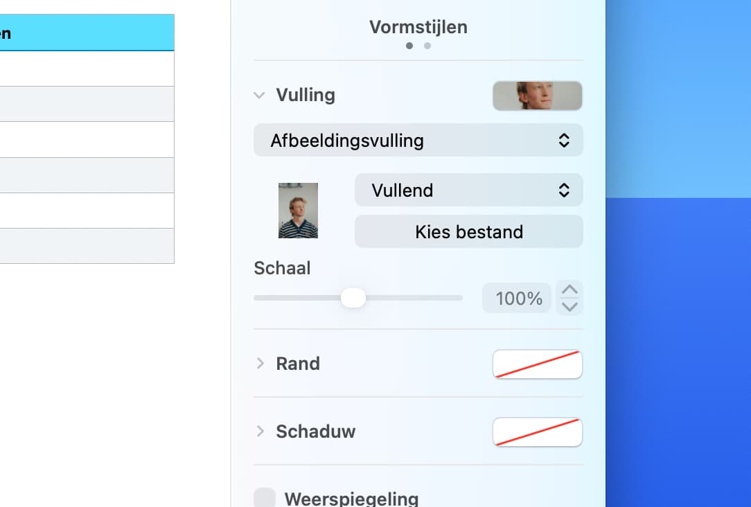 Instructiefoto: Vormen of afbeeldingen