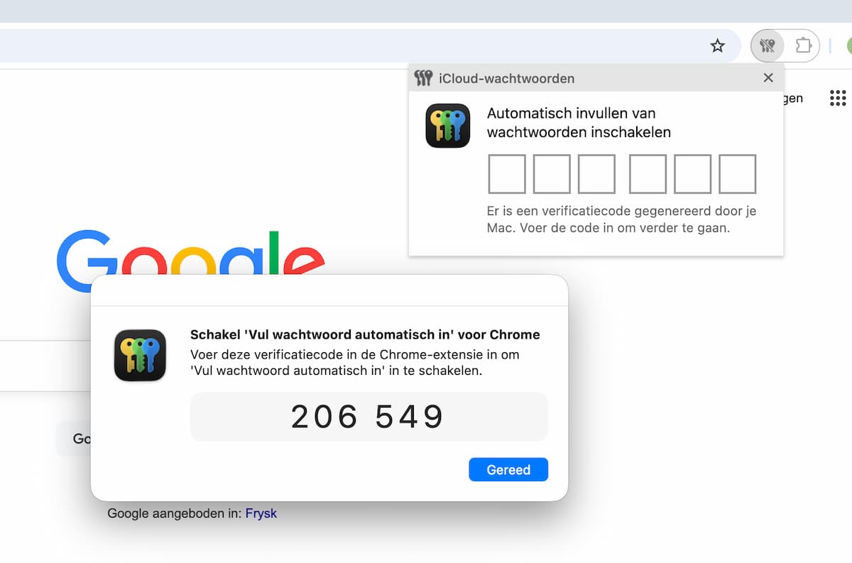 Instructiefoto: Chrome