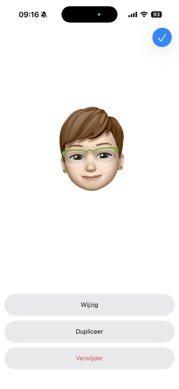 Dupliceer je memoji