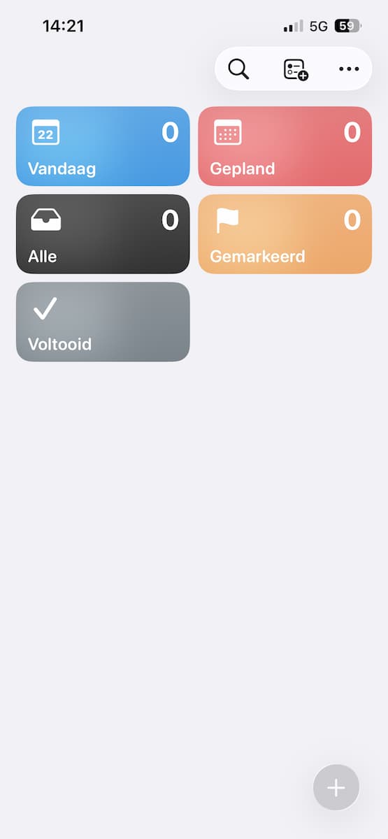 Instructiefoto: Voeg lijst toe