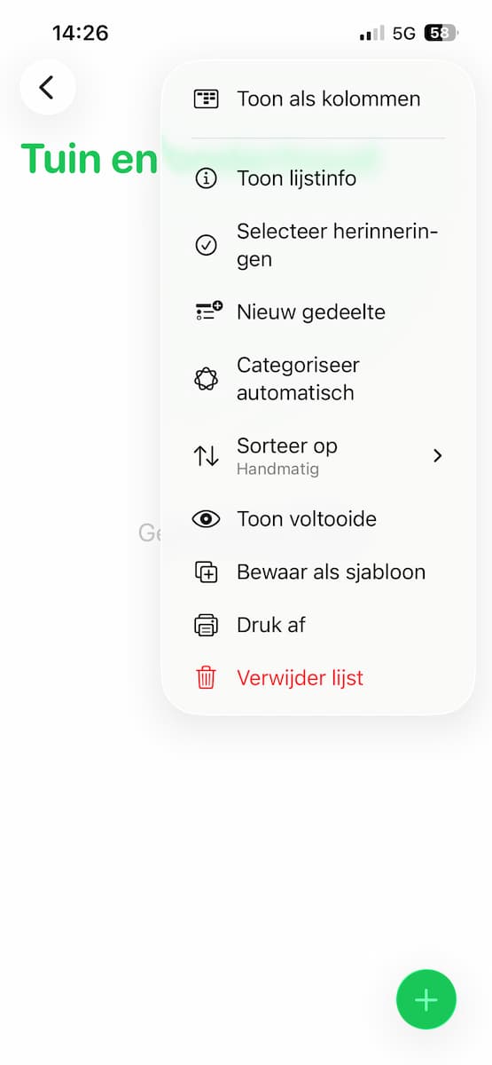 Instructiefoto: Gedeeltes
