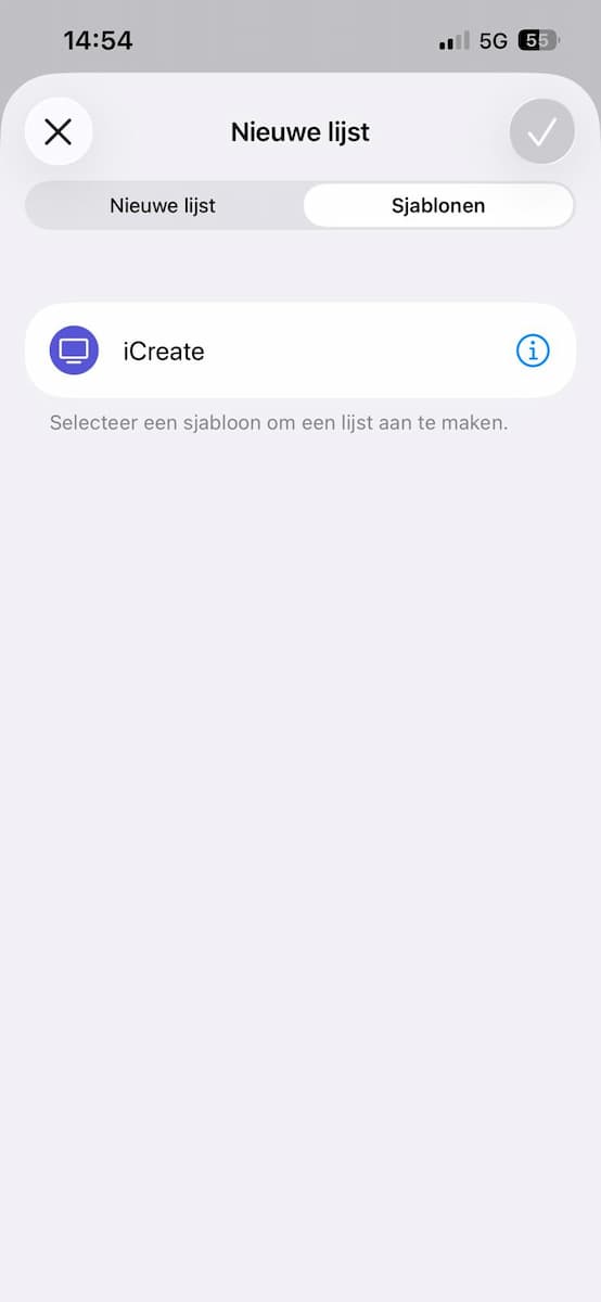 Instructiefoto: Sjabloon?