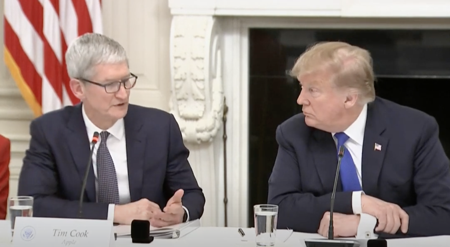 Tim Cook Trump Inauguration Dit is waarom Tim Cook aanwezig is bij Trump's inauguratie - iCreate