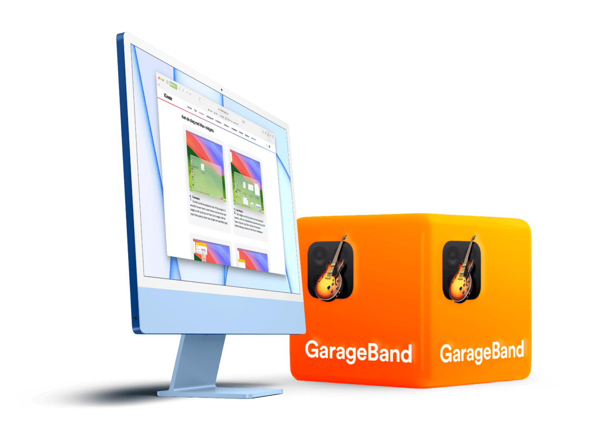 iCreate Academy GarageBand-blok