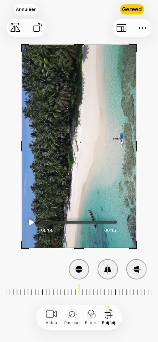 Instructiefoto: Video draaien 