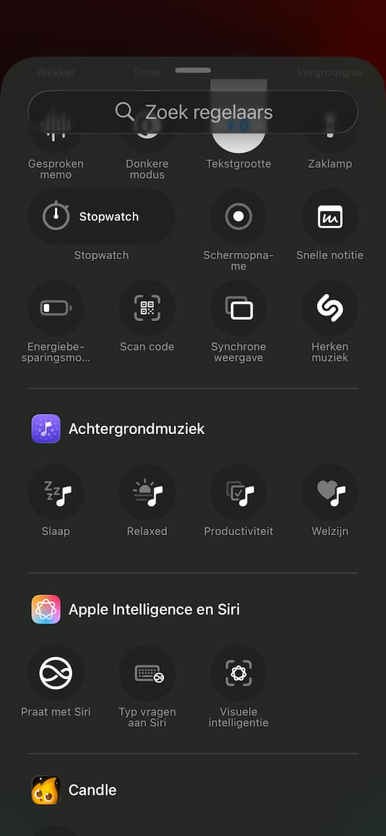 Instructiefoto: Achtergrondmuziek