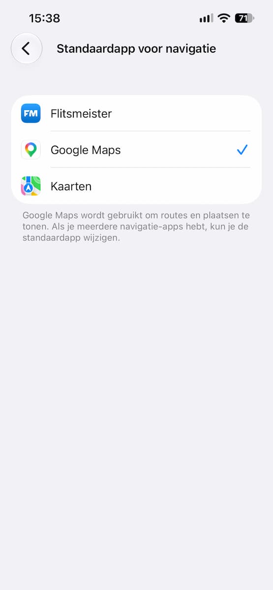 Instructiefoto: Google Maps