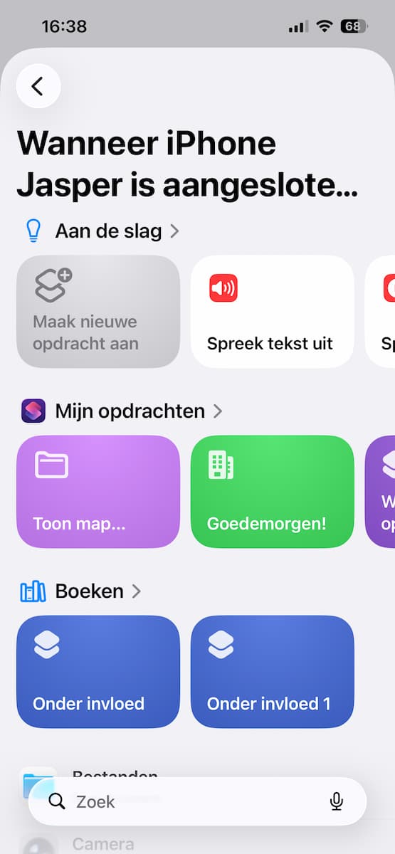 Instructiefoto: Spreek tekst uit