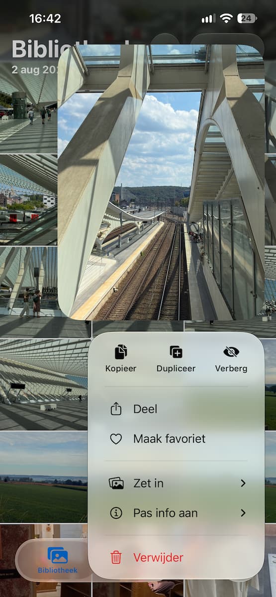 Instructiefoto: Deel