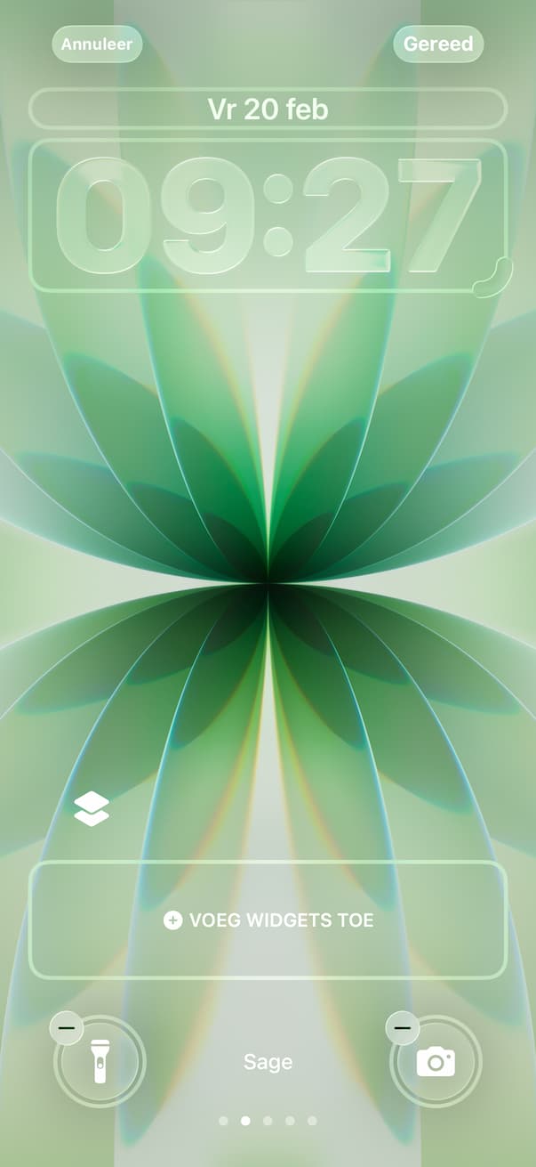 Vergrendelscherm aanpassen