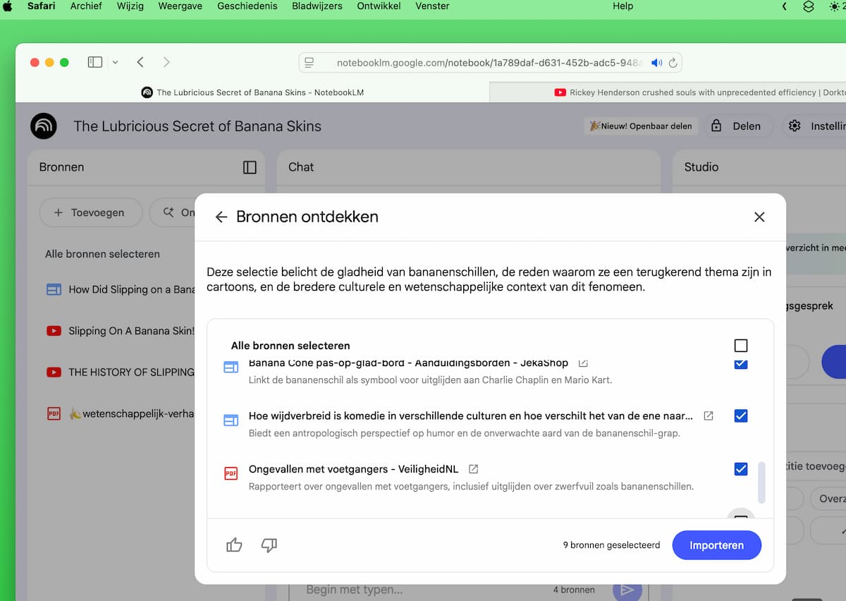 Instructiefoto: Bronnen ontdekken