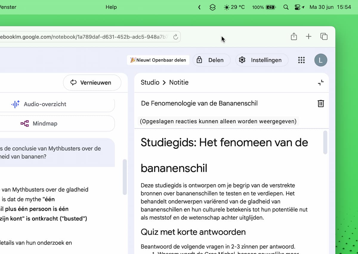 Instructiefoto: Studiemateriaal