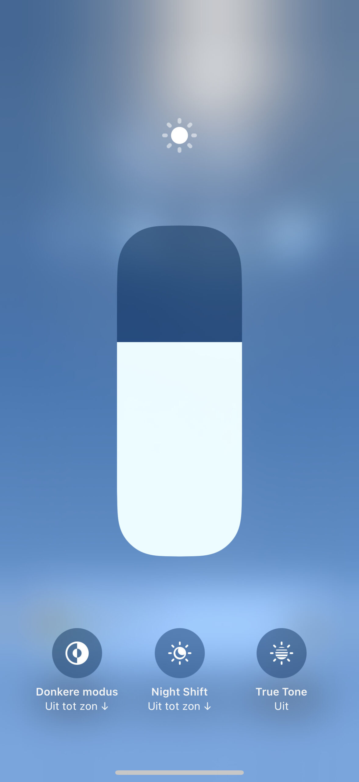 Instructiefoto: Bedieningspaneel