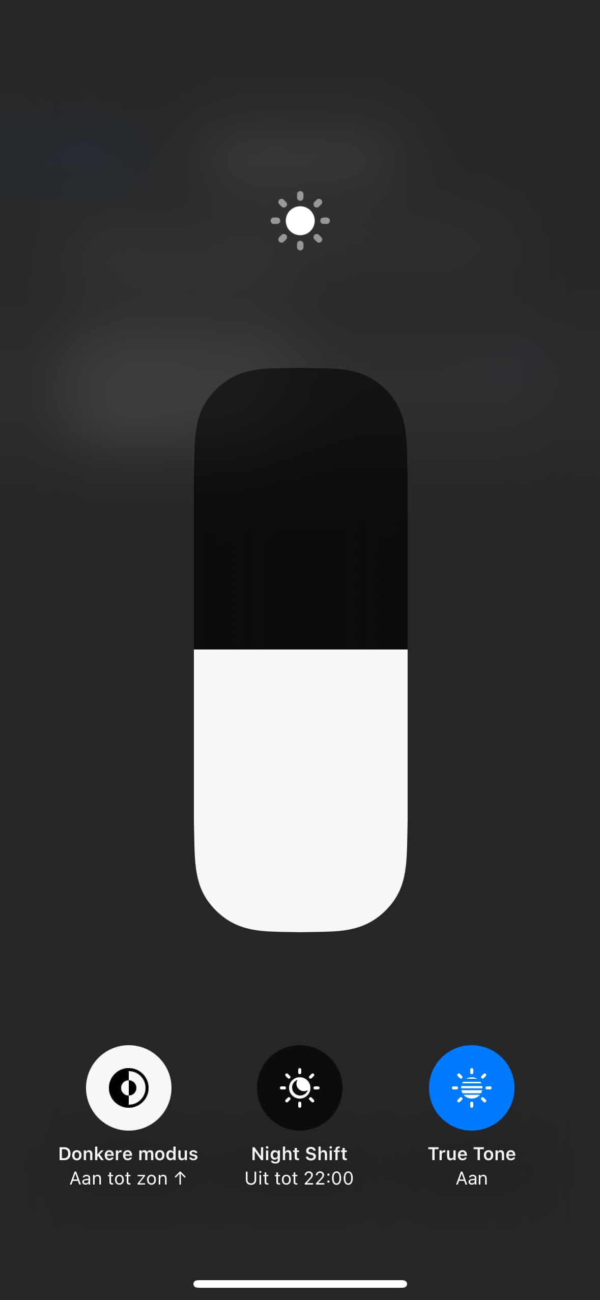 Donkere modus handmatig aanzetten
