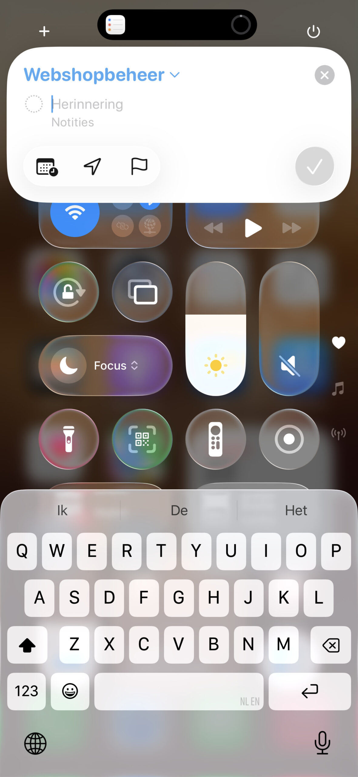 Instructiefoto: Maak een Herinnering 