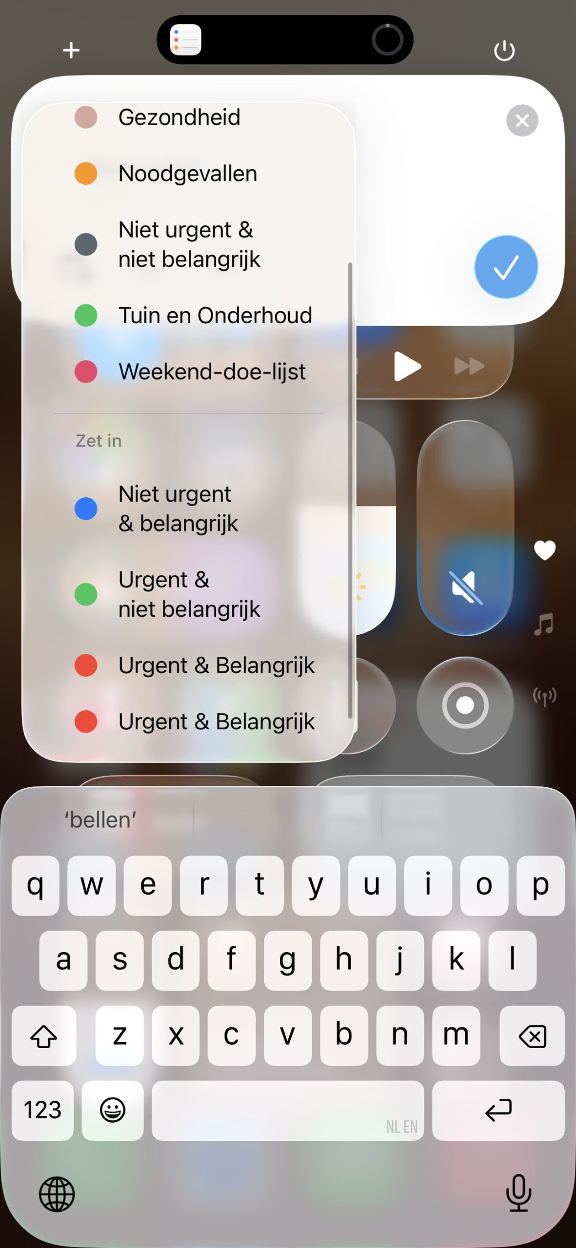 Instructiefoto: Geef je herinnering een label